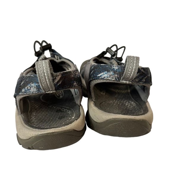 KEEN Men's Newport H2 Sandals Blue Synthetic Size 9 Outdoor Water Shoes - Picture 4 of 9